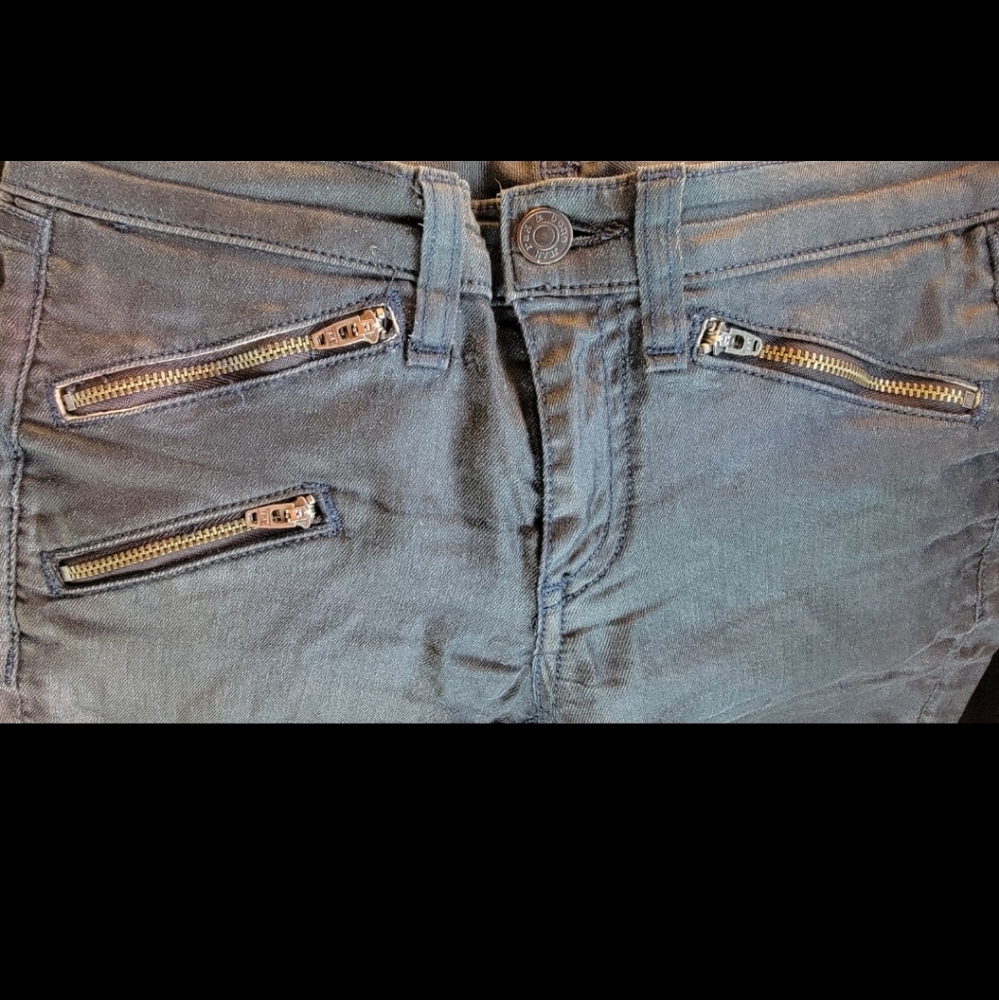 Rag & Bone for INTERMIX Skinny Zip Jeans